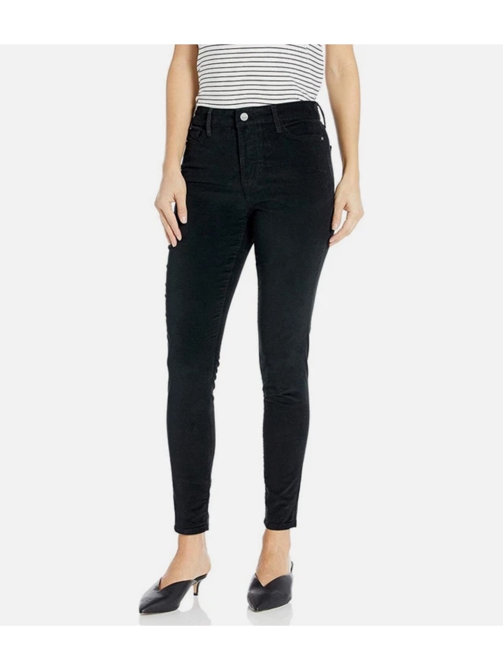 Social Standard by Sanctuary Denim Ladies High Rise Skinny Jean(BLACK, 12/31